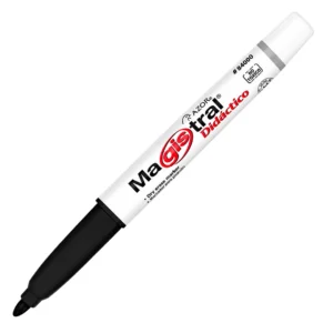 Marcador Para Pintarrón Didáctico Negro MAGISTRAL (84001)