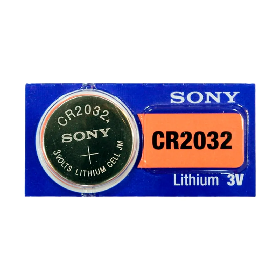 Batería de litio tipo moneda SONY (CR2032)