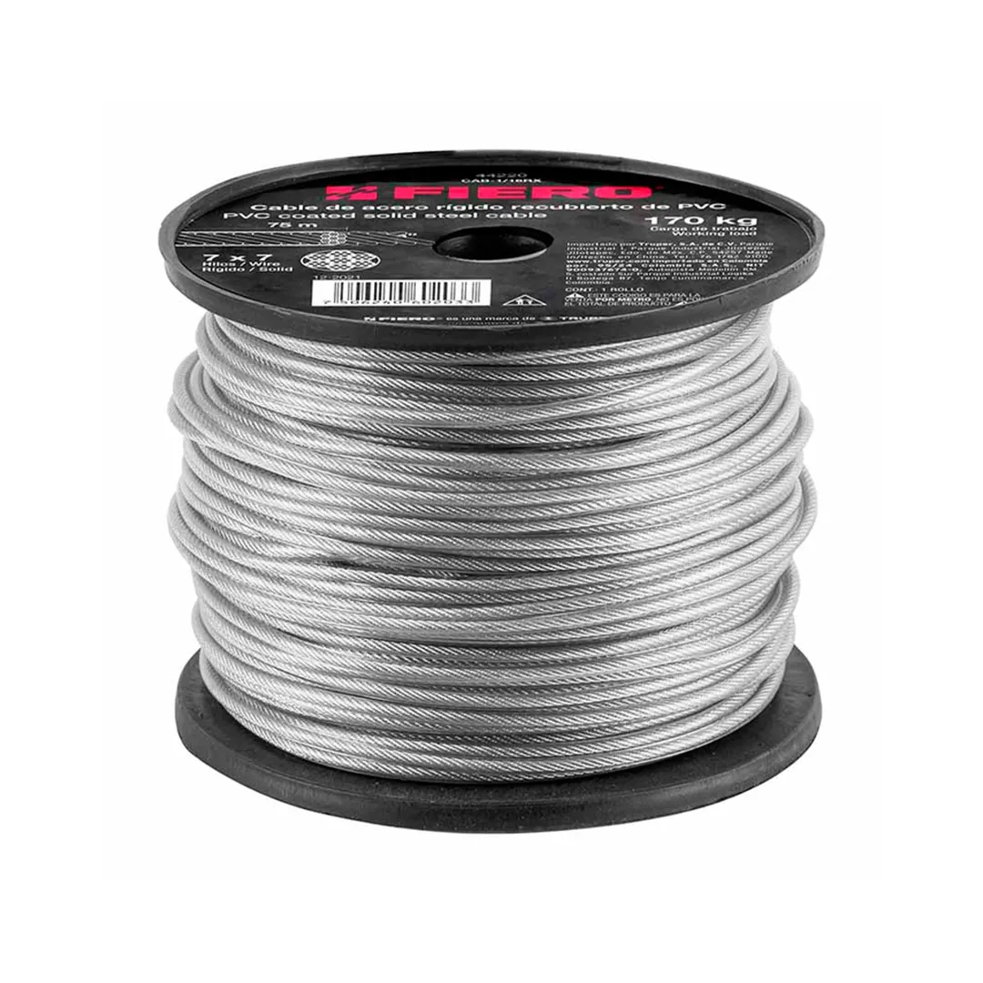 Cable de Acero Rígido FIERO (CAB-1/16R)