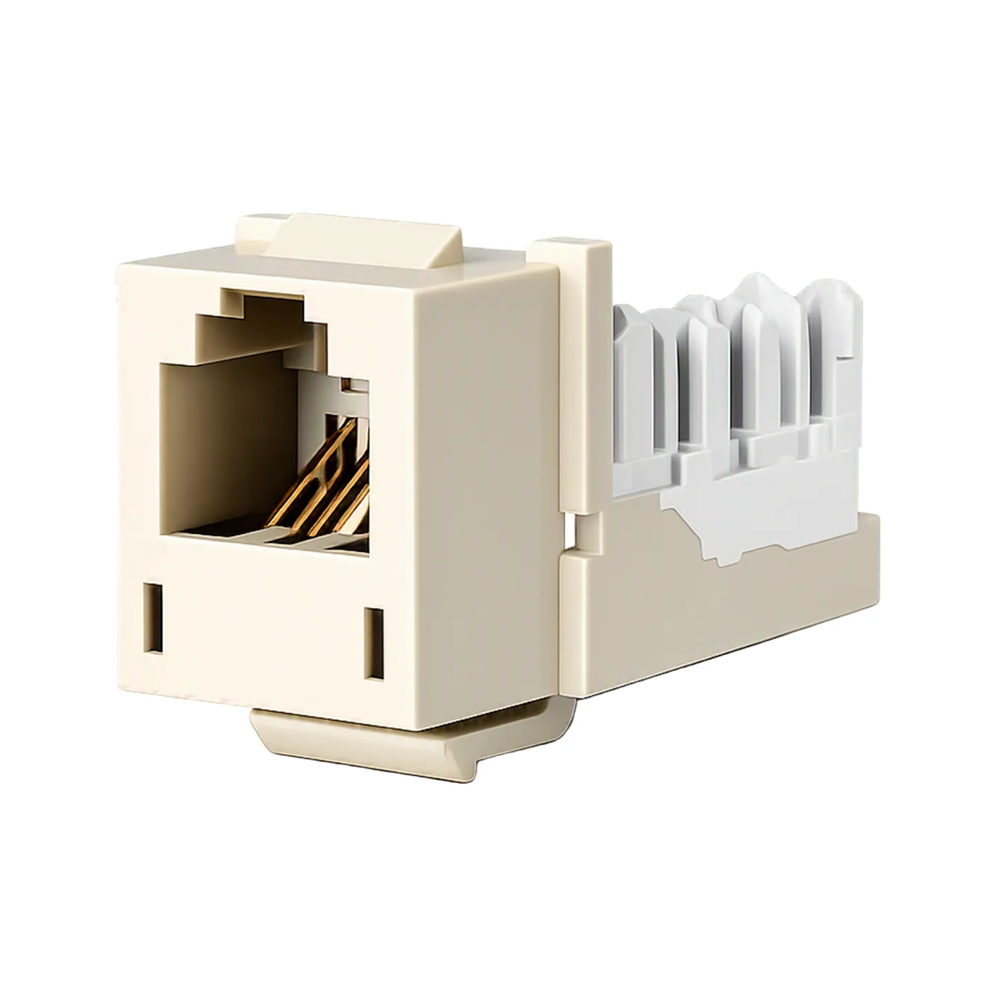 Conector HXJ RJ25, Blanco, 1 Puerto HUBBELL PREMISE (RJ25)