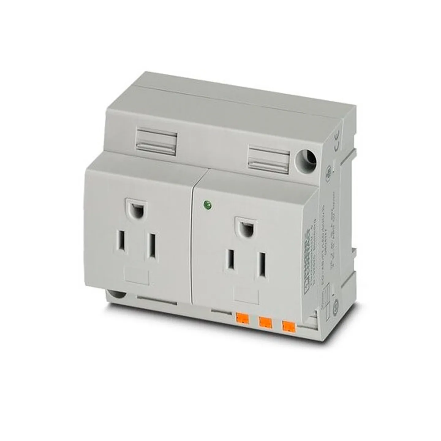Toma de corriente doble con indicación luminosa AB 15A PHOENIX CONTACT (35858416)