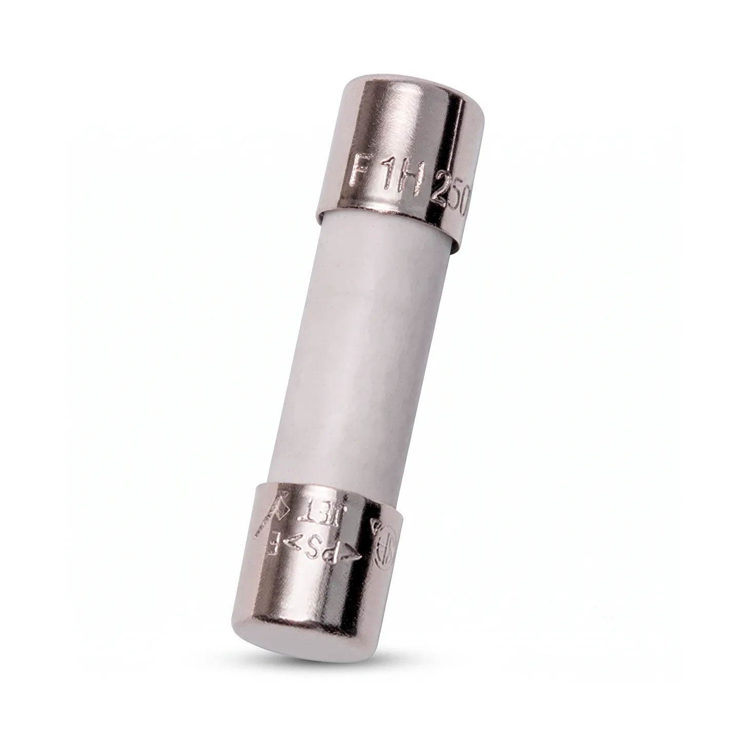 Fusible Cilíndrico de Cerámica 5x20mm Tipo Europeo Acción Rápida 6.3A FERRAZ SHAWMUT (GSD6 3/10)