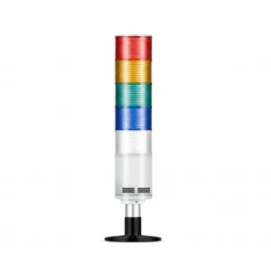 Columna de LED Multicromático Rojo, Ámbar, Verde, Azul y Blanco 120VCA QLIGHT (ST56ELF-5-SZ18)