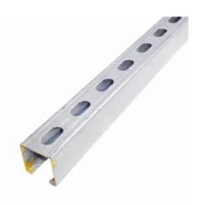 Canal Galvanizado Perforado 2" X 4", Calibre 14 UNEISTRDE (UNF-42-P)