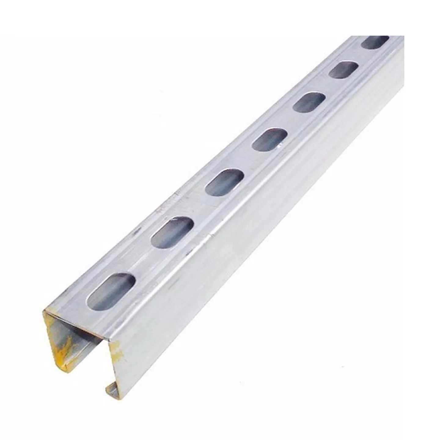 Canal Galvanizado Perforado 2" X 4", Calibre 14 UNEISTRDE (UNF-42-P)