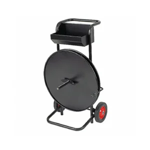 48UY02 - DISPENSADOR DE FLEJES, USO RUDO, 1/2", 1-1/4", OSCILADO, 16", NEGRO