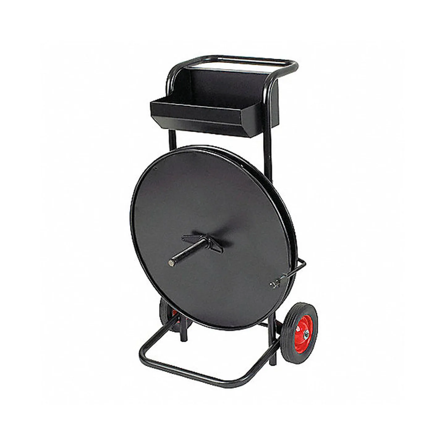 48UY02 - DISPENSADOR DE FLEJES, USO RUDO, 1/2", 1-1/4", OSCILADO, 16", NEGRO