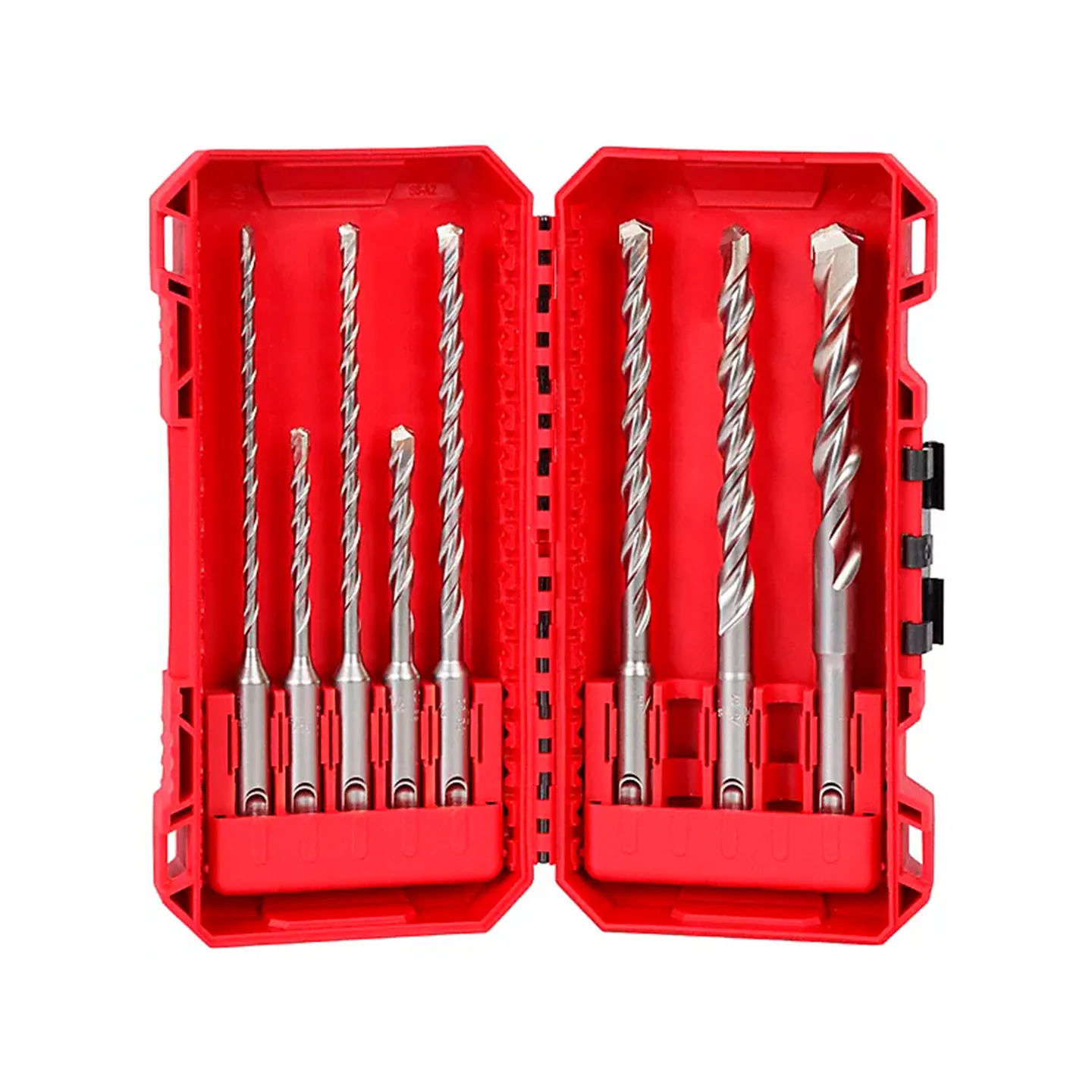 Set De Brocas Para Rotomartillo Y Taladro Percutor, 3/8" A 6", Brocas Sds Plus, Milwaukee (48-20-7351)