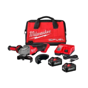 Kit De Esmeriladora Angular Inalámbrica, Estándar, Agarre De Barril, 18.0, 4-1/2", Tipo Rueda: Tipo 1, Tipo 27. Grainger 375Cz0 (2880-22)