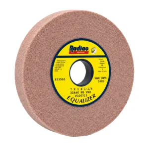 Rueda Abrasiva para Rectificadora 7" x 3/8" x 1", Grano 32A60-H8-Veq, Marca Radiac (A322117)