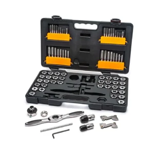 Jgo. Dados Y Machuelos Fracc./Mm 75 Pzas. Gearwrench (3887 )