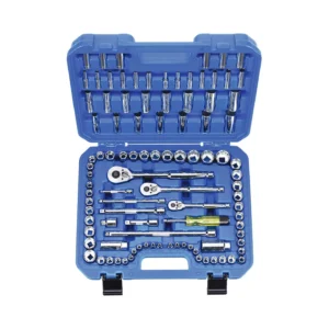 Juego De Dados Y Maneral 1/4" , 3/8" , 1/2" Sae/Métrico Acero Aleado 99 Piezas WESTWARD 33Hd77