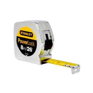 Flexómetro De 8 Metros Power Lock Stanley (Powerlock 33-428)