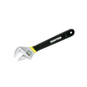 Llave Ajustable De 8 Pulgadas Plastisol Surtek (508P)