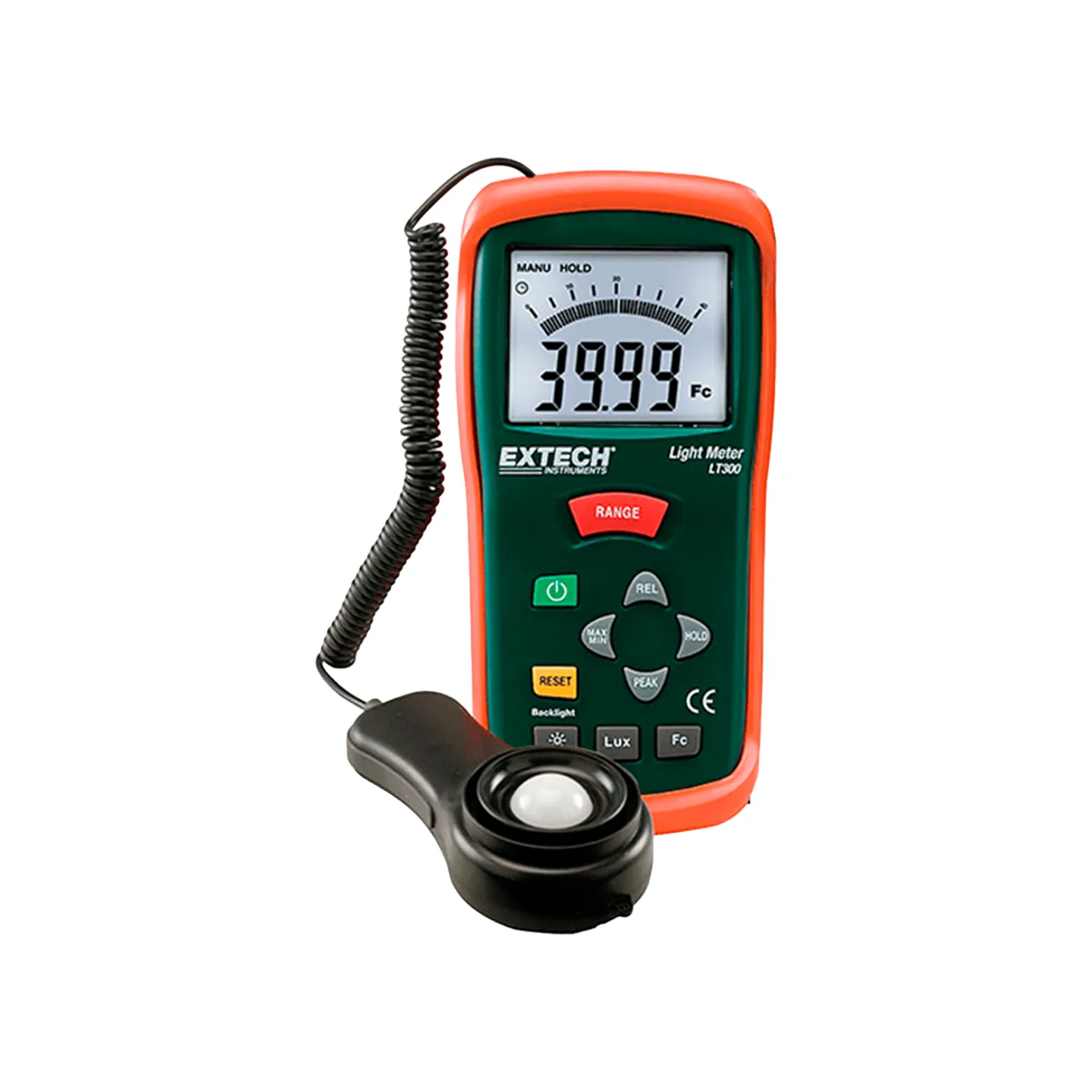 Medidor De Luz , 24L Pulg. , 0 A 40 , 000 Fc EXTECH (Lt300)