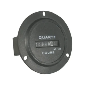 Medidor Electrónico De Horas , Voltaje Operativo 120 A 240Vca , Número De Dígitos: 6 , Forma De Frente De Bisel: Redonda  TRUMETER   (722-0004)