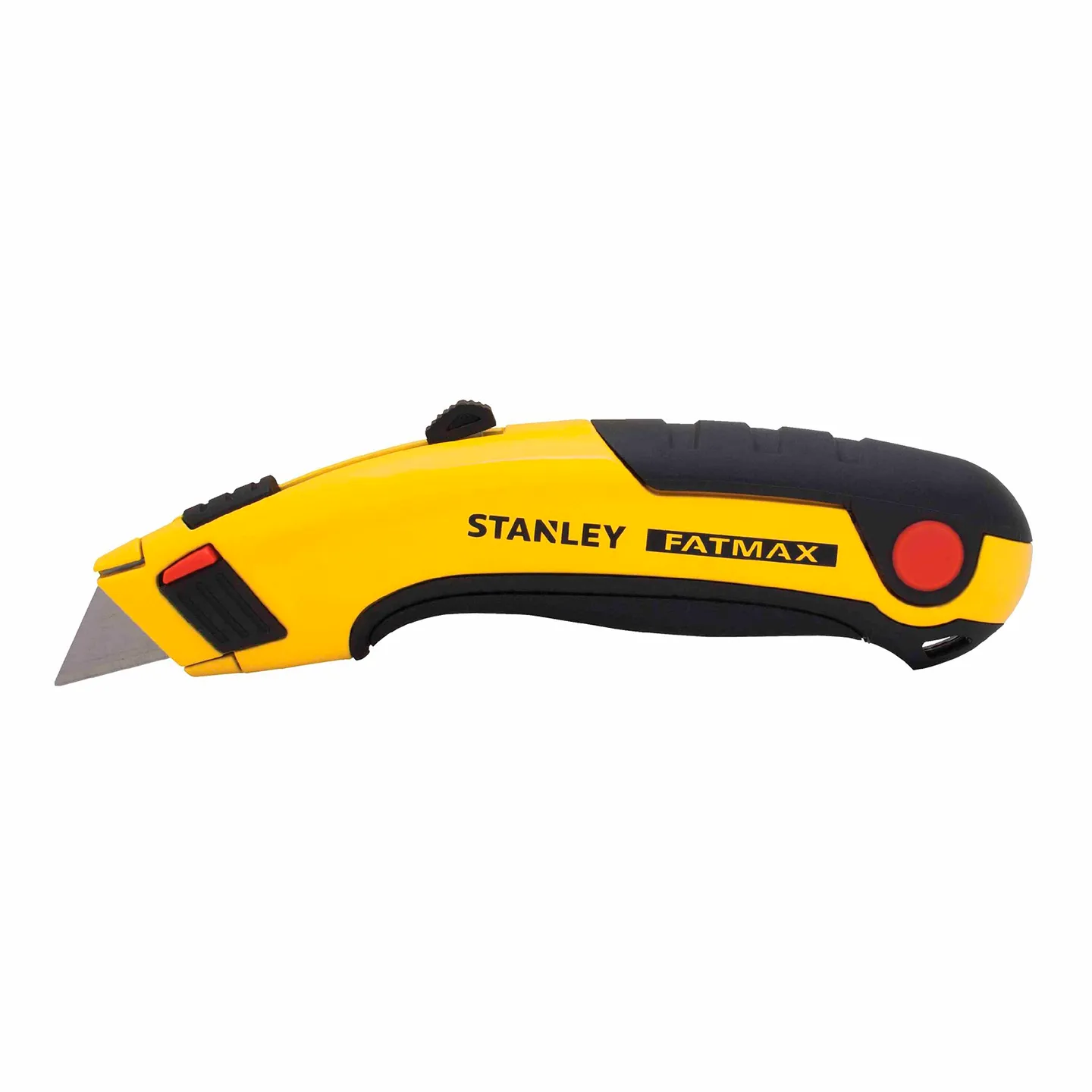 Navaja Utilitaria Retráctil de Acero con Mango Negro/Amarillo STANLEY (10-778)