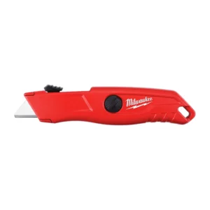 Navaja Utilitaria Retráctil Bimétal con Mango Rojo MILWAUKEE (48-22-1512)