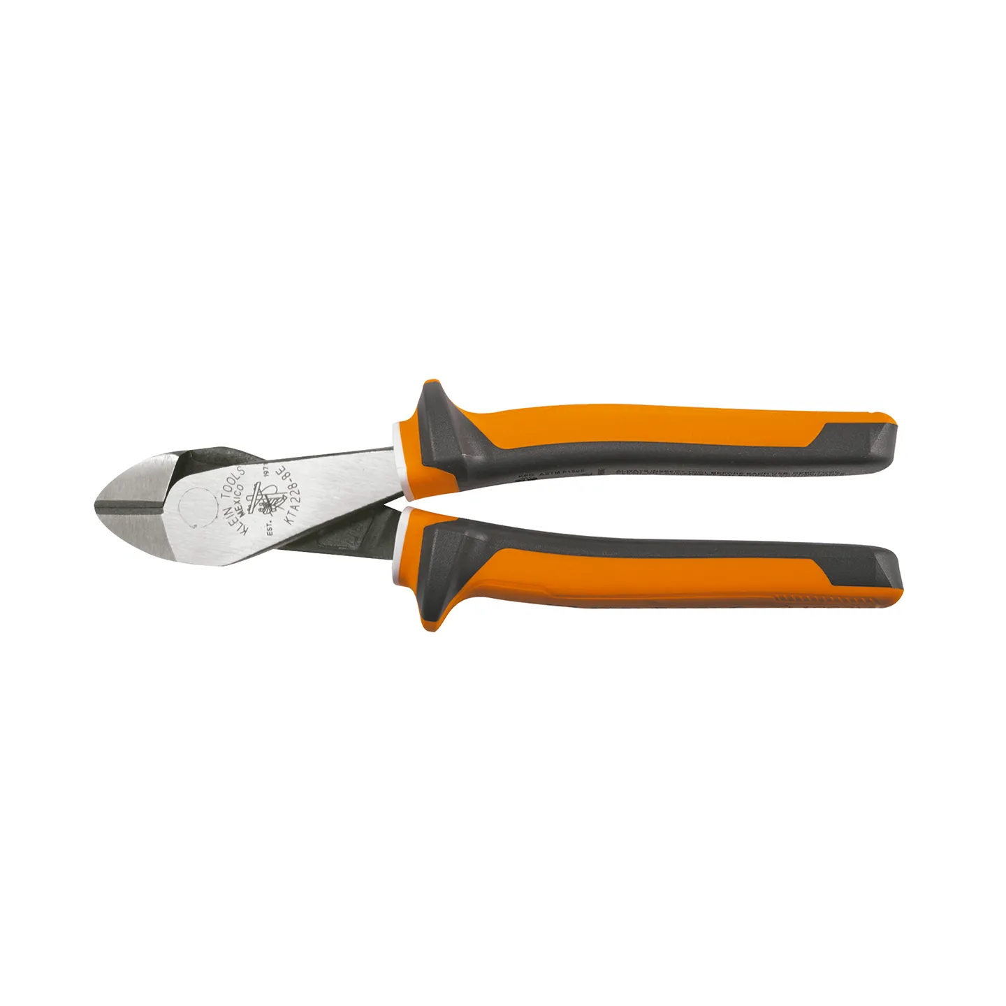 Pinza de corte diagonal aislada de 8 pulgadas KLEIN TOOLS (KTA228-8E)