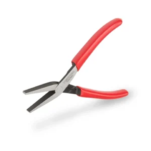 Pinzas de Nariz Plana Mini, Mandíbula Lisa, Herramienta para Terminal con Pokayoke TEKTON (PMN23001)