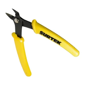 Mini Pinza para Electrónica con Mango Bimaterial de 5" Corte Diagonal SURTEK (948)