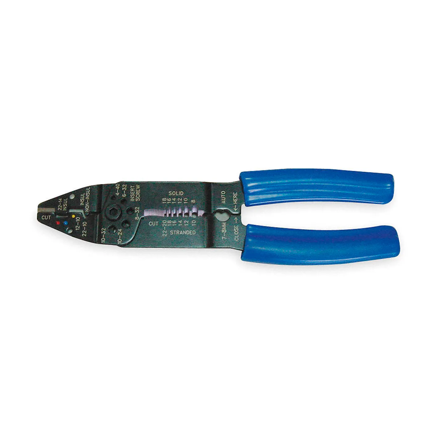 Pelacables de 8 a 22 AWG para cable sólido y trenzado - WESTWARD (1YNA5)