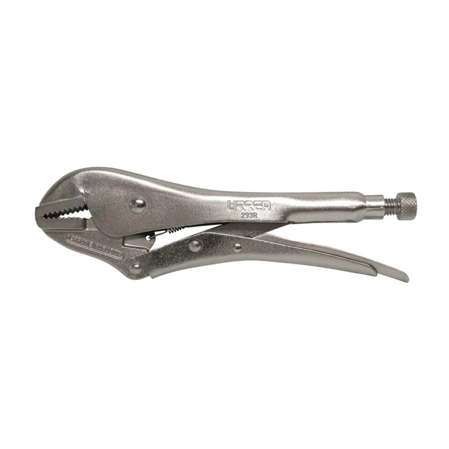 Pinza de Presión Quijada Recta 10 Pulgadas Uso Industrial, Liberación Rápida URREA (293R)