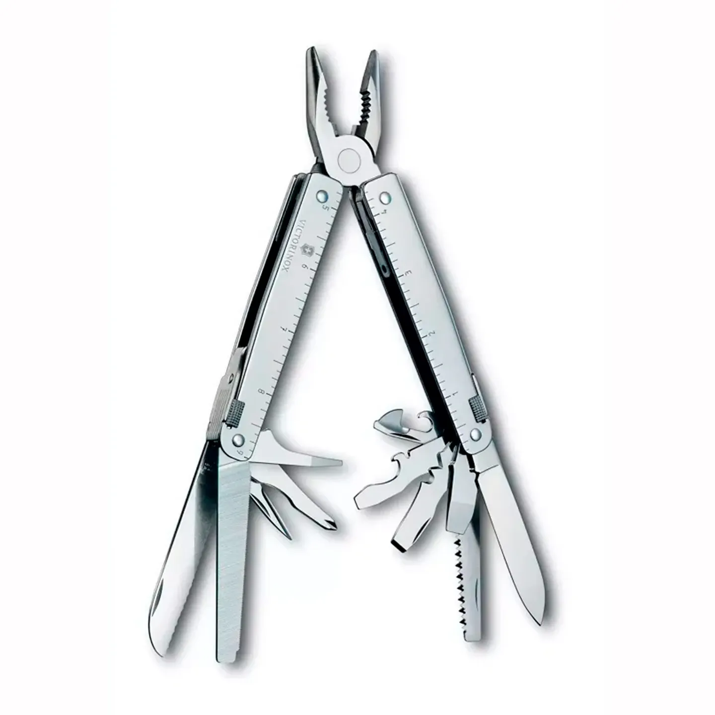 Pinza Multiherramienta de Acero Inoxidable con 27 Funciones, Victorinox (3.0323.N)