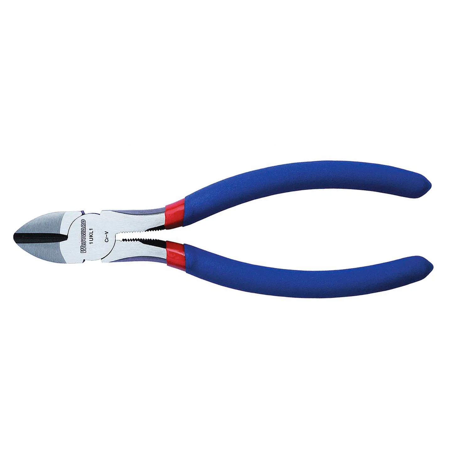 Pinza de Corte Diagonal de 6" en Acero, Color Azul, WESTWARD (1UKL1)