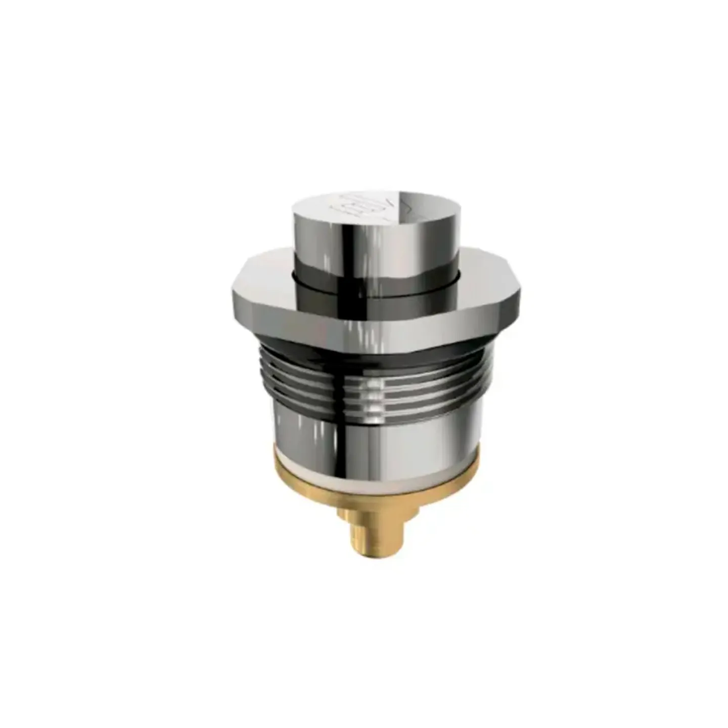 Botón Accionador Mecánico para Fluxómetro Nuevo Acabado Cromo, HELVEX (SF-586)