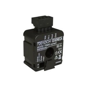 Transductor de Corriente TRMS CA/CD sin Contacto 0 a 50 A Salida 0 a 10 V Serie T201, SENECA (T201DCH)
