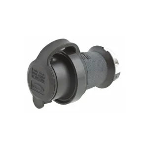 Clavija Eléctrica Industrial Hermética con Seguro Twist-Lock 30 A 480 V CA 3 Polos 4 Hilos NEMA L16-30P Serie Watertite, HUBBELL (HBL2731SW)