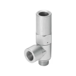 Válvula Antirretorno Desbloqueable Neumática Rosca G 1/8 Hembra - G 1/8 Macho Serie HGL, FESTO (543253)