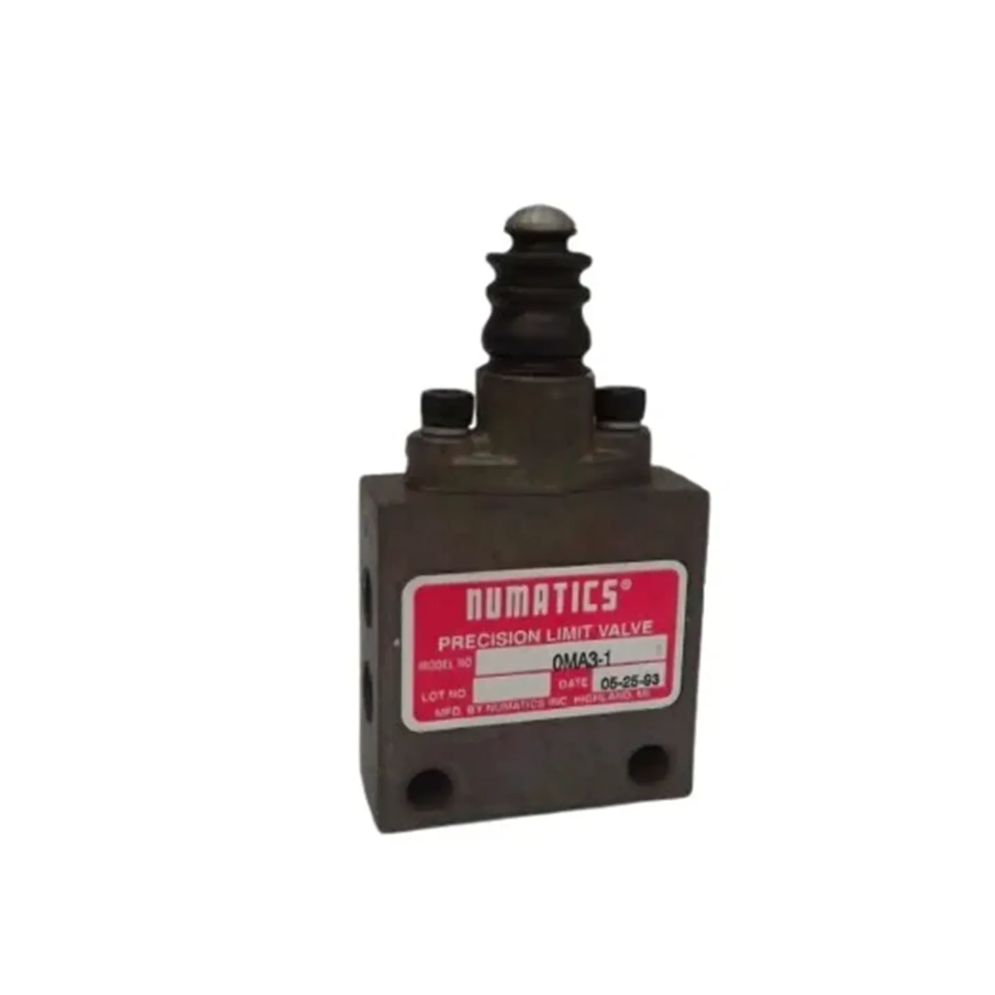 Válvula de Límite Neumática de Precisión 3 Vías Conexión 1/8" NPT Serie MA, NUMATICS (0MA3-1)