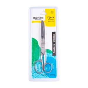 Tijeras de Costura de Acero Niquelado 7" (17.8 cm) con Ojo Grande Serie Clásica, BARRILITO (8341-7)