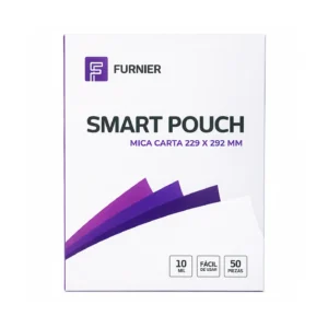 Mica Térmica Tamaño Carta 229 x 292 mm 10 Mil (Caja con 50 pzas) Smart Pouch, FURNIER (8124570001)