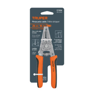 Pinza pela cables 22 a 10 AWG PE-CA-6 TRUPER (17356)