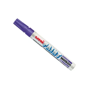 Marcador Industrial de Pintura Base Aceite Uni-Paint Punta Media, UNIBALL (PX-20)