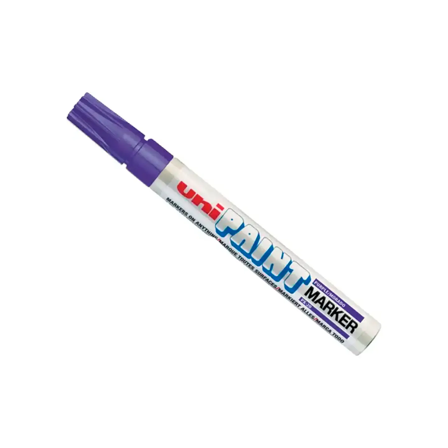 Marcador Industrial de Pintura Base Aceite Uni-Paint Punta Media, UNIBALL (PX-20)