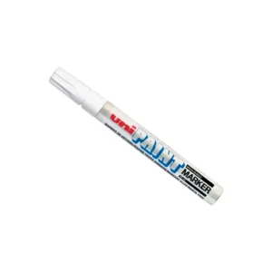 Marcador Industrial Permanente Uni-Paint PX-20 Punta Media Color Blanco, SANFORD (SAN63613)