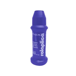 Tinta para Sellos Base Agua con Aplicador Roll-On Color Azul (60 ml), AZOR (587AZ)